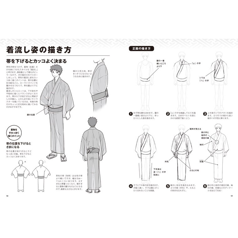 代訂 空運 日版書籍 著和服基礎繪製教學着物の描き方基本からそれっぽく描くポイントまで 蝦皮購物