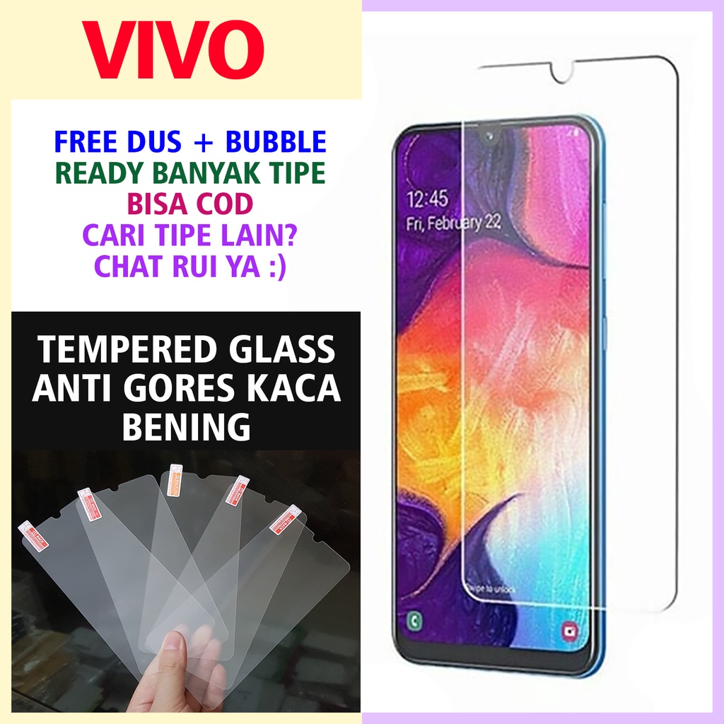 Layar 鋼化玻璃 Vivo S1 PRO V3 V5 LITE V5s V5 V7 PLUS V7 V9 V11 V