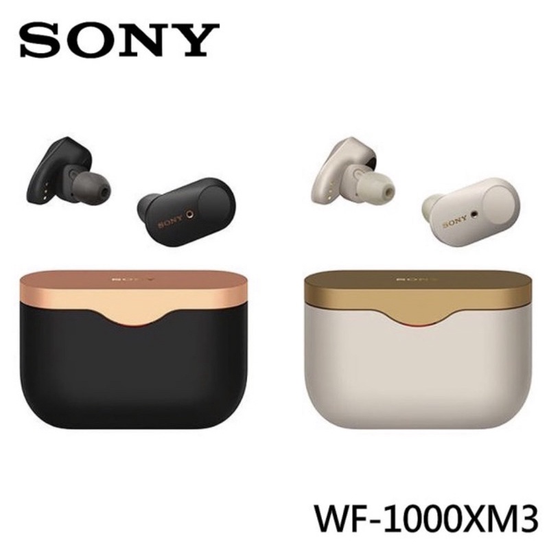 公司貨 SONY WF-1000XM3 真無線降噪藍芽入耳式耳機 二手出清 充電盒 單耳 左耳 右耳