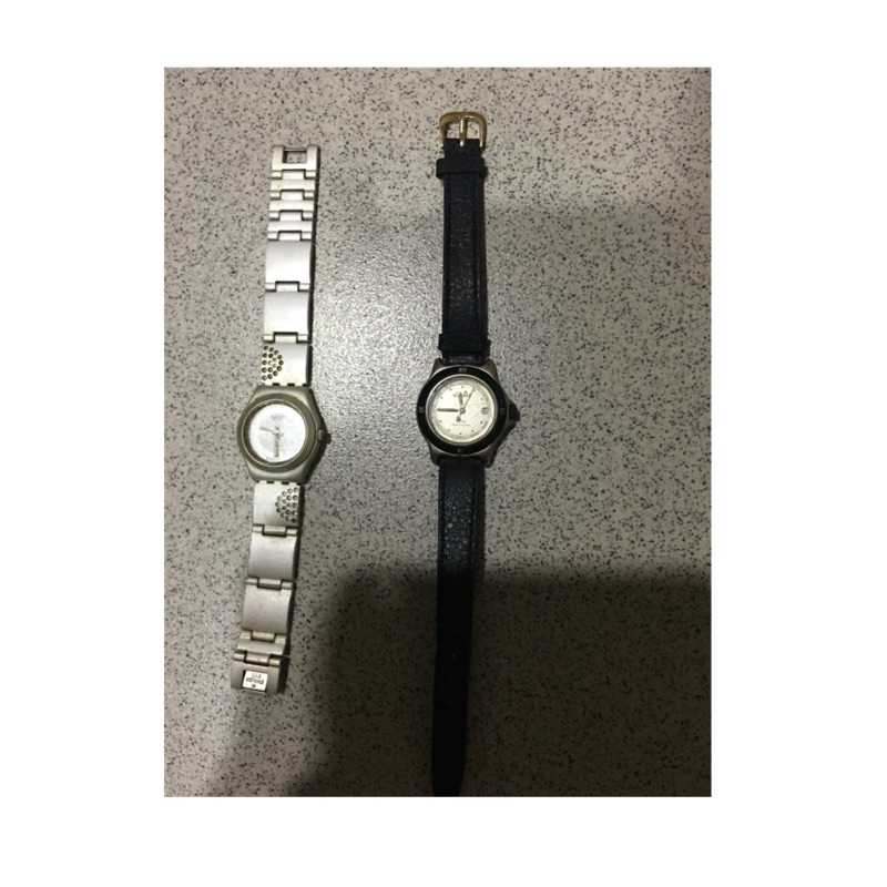 正品swatch fossil 二手手錶 一隻200元 ，需自行更換電池