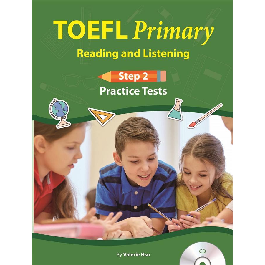 TOEFL Primary Practice Tests: Reading and Listening Step 2 (附CD)/Valerie Hsu (徐碧霞) 誠品eslite