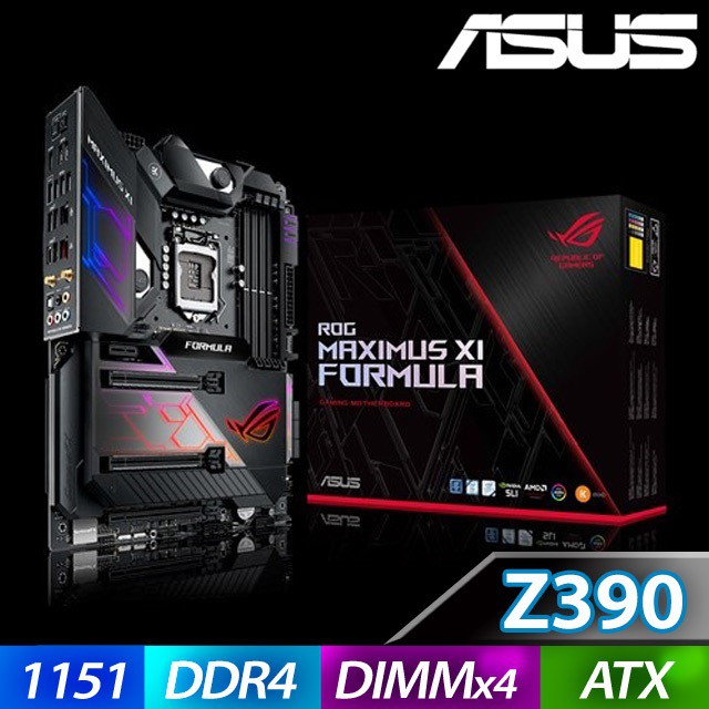 【買一送一】  ASUS 華碩 ROG MAXIMUS XI FORMULA 主機板  隨機送百元小禮