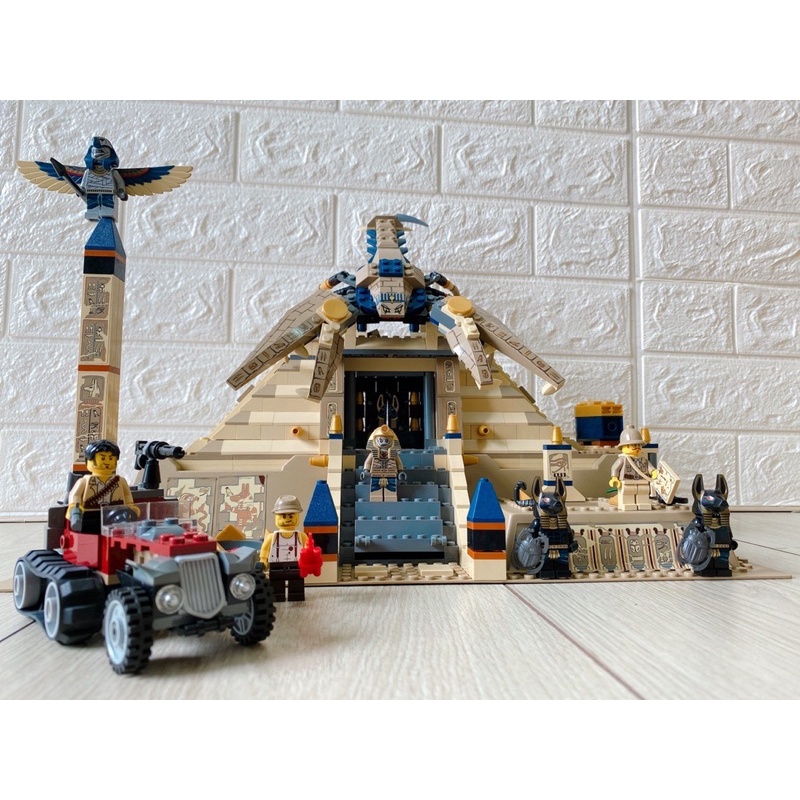 LEGO 樂高 7327 埃及系列 巨蠍金字塔 Scorpion Pyramid 法王老 木乃伊 阿奴比斯
