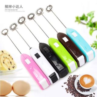 居家電動手持式家用廚房打蛋器迷你不銹鋼雞蛋咖啡攪拌器/ 迷你電動攪拌棒