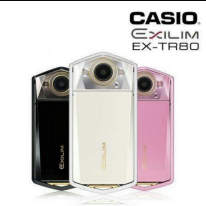 Casio卡西歐TR80白色(9成新）