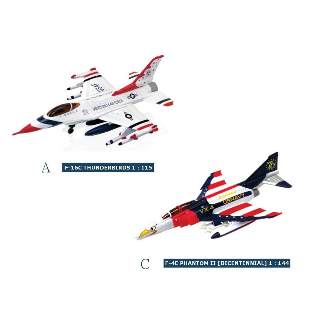 *-翔寶玩具屋-* ㊣4D PUZZLE F-16C、F-4E   立體益智模型拼圖 #20227