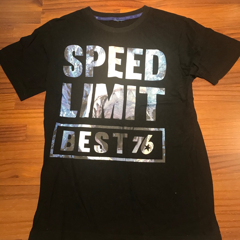 美國購入 大白鯊Speed limit 短T