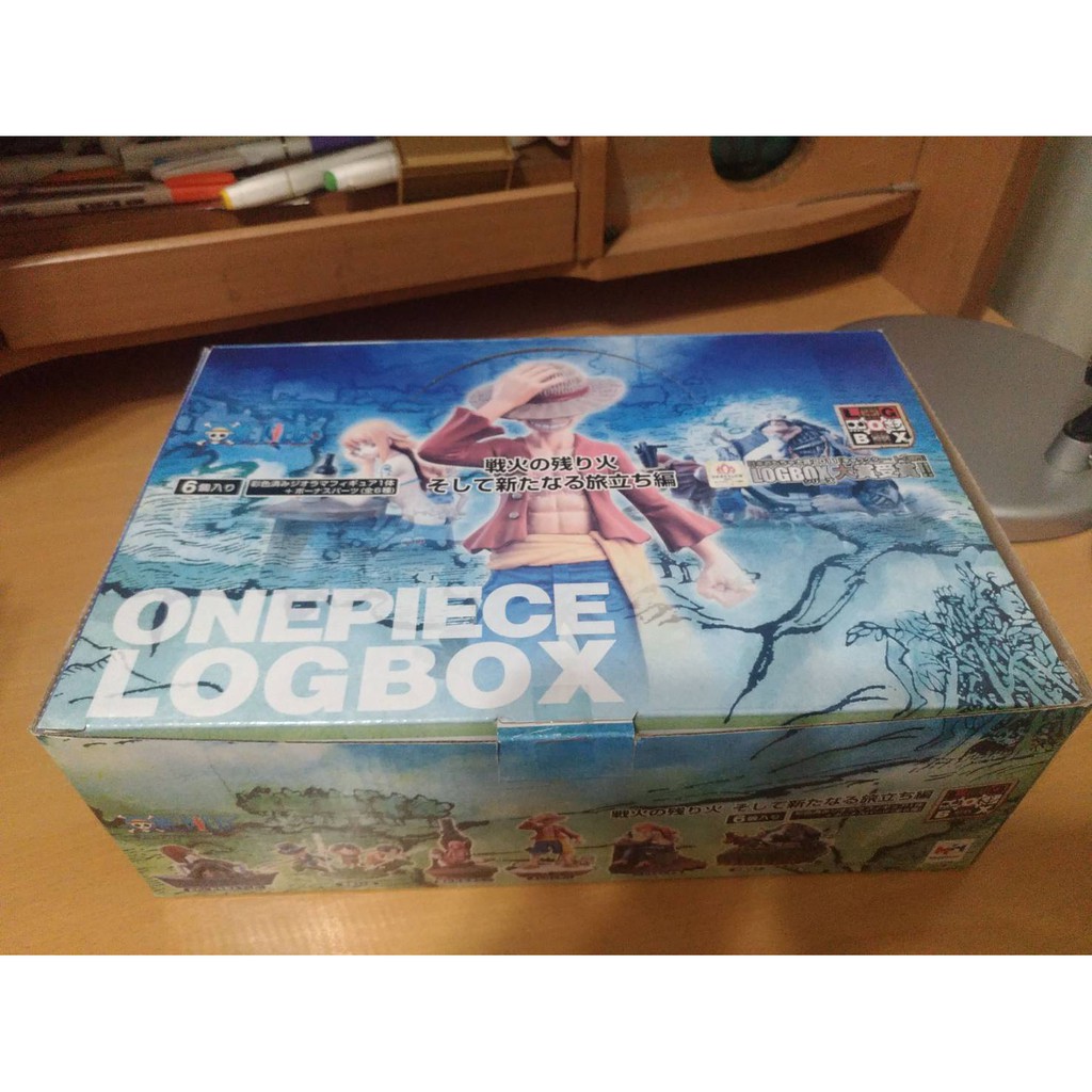 &lt;出清特價&gt;海賊王 代理 logbox 海賊王vol.4 隱藏版 大蛋 魯夫 吉貝爾 正版公仔盒玩