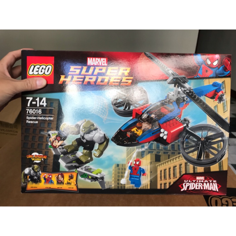LEGO 樂高 76016 絕版產品 全新未拆 蜘蛛人