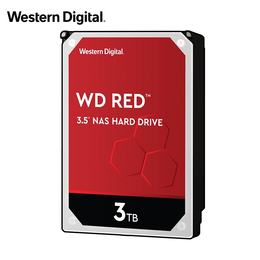 全新 威騰 WD 3TB 3T 紅標Plus NAS 硬碟 3.5吋 三年保 WD30EFZX 無盒