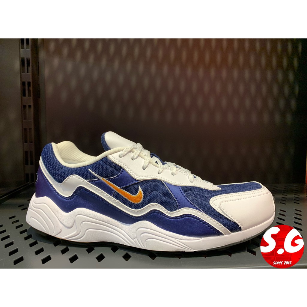 S.G NIKE AIR ZOOM ALPHA 藍 白 復古鞋 運動 慢跑 男女鞋 BQ8800-400
