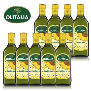 【奧利塔olitalia】1L葵花油 A270002(9瓶/原箱裝) 義大利原裝進口 效期一年以上 現貨 原廠公司貨