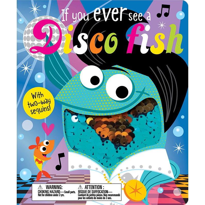 If You Ever See a Disco Fish  迪斯可魚俱樂部（亮片書）