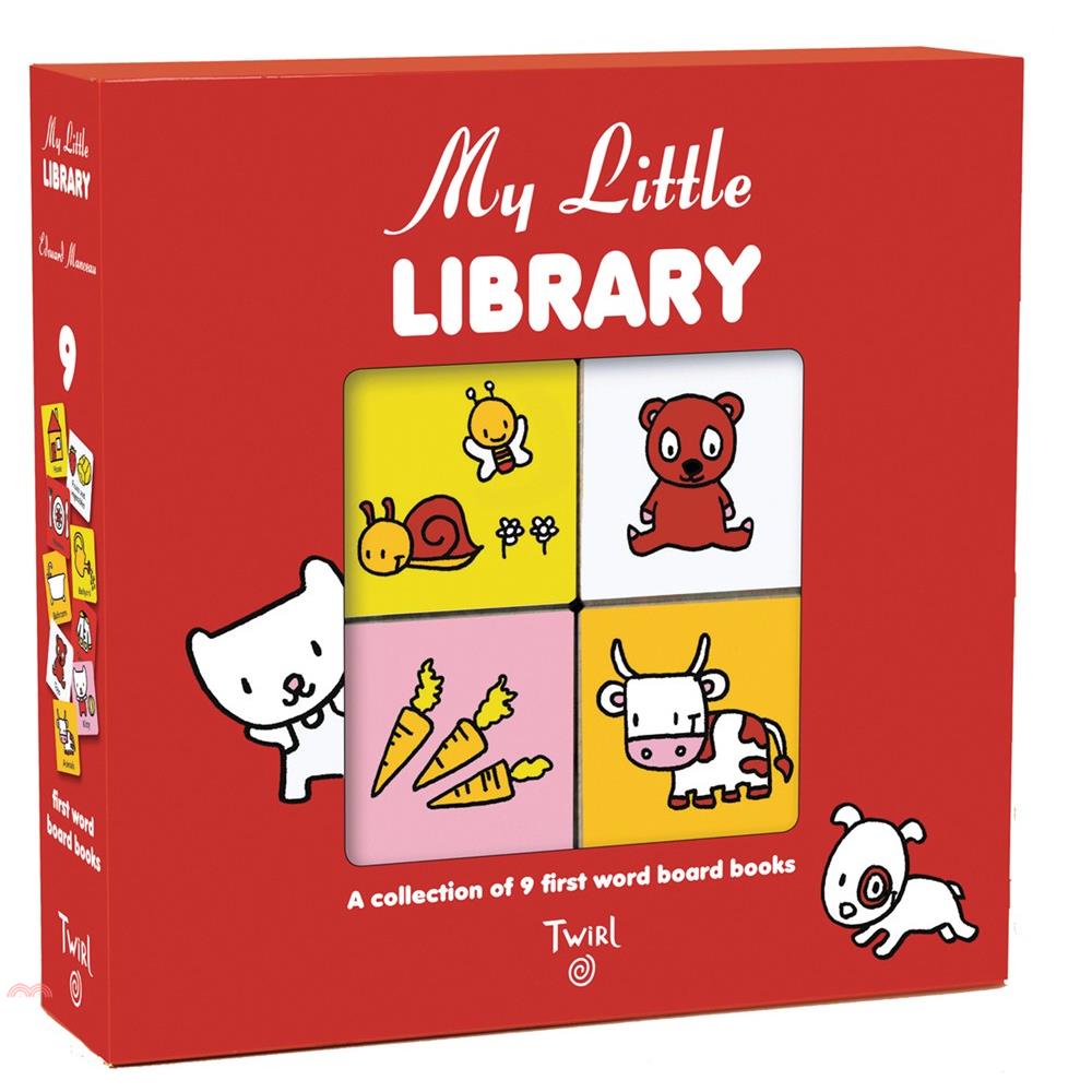 My Little Library: A Collection of 9 First Word Board Books