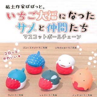 【貓轉角】『現貨單售區』 化身草莓大福的海洋生物們 草莓大福 鯊魚 草莓 大福 海洋生物 鯨鯊