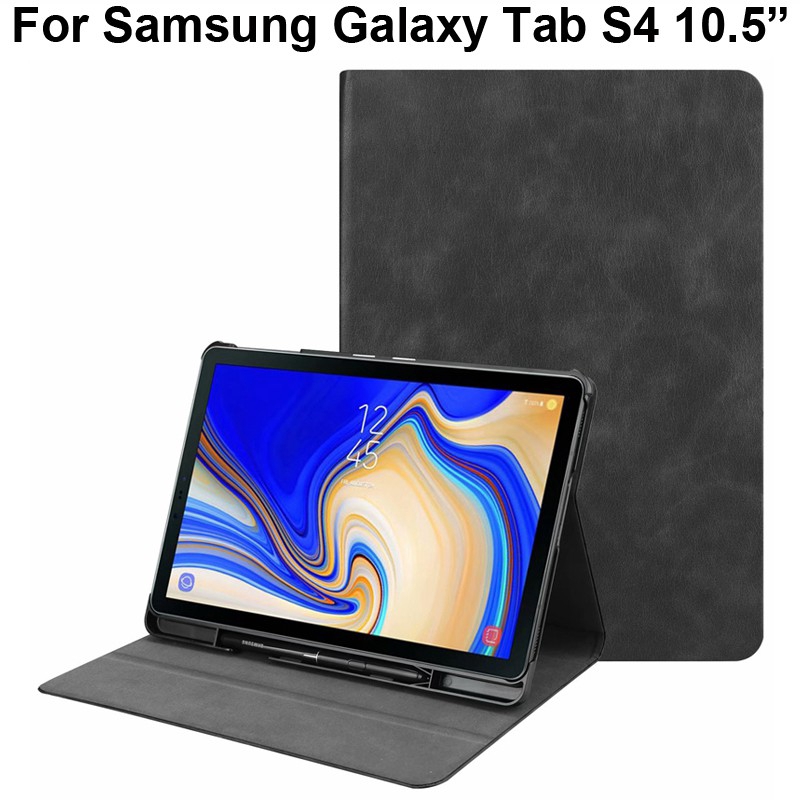 SAMSUNG 三星 Galaxy Tab S4 10.5 外殼帶筆槽 SM-T830 T835 p 可愛皮套保護套