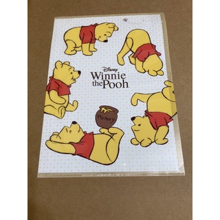 全新 小熊維尼 A4資料夾(New) Disney Winnie the Pooh plastic A4 folder