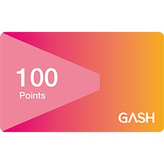 GASH 100點 (非代儲)【MyCard Gash 台南長期面交 】