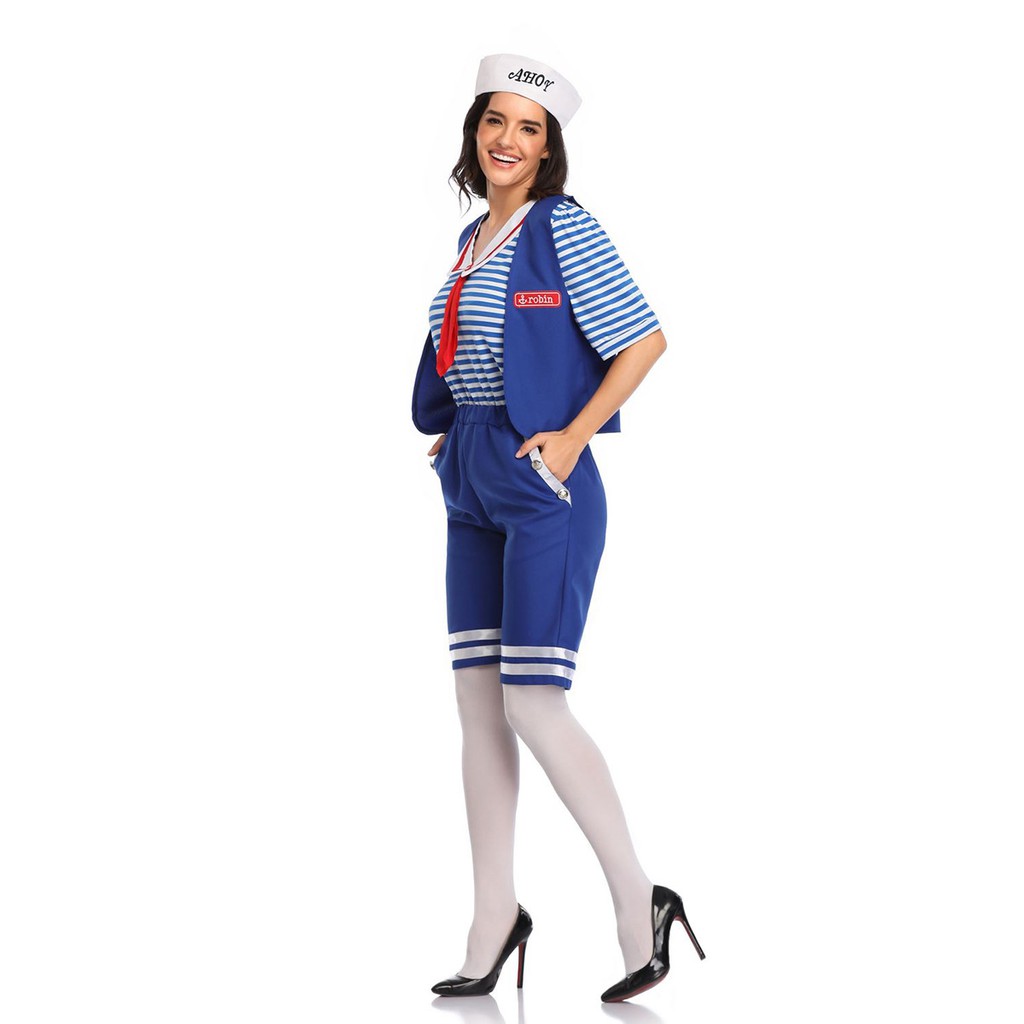 優選現貨珠密戀新款動漫怪奇物語海兵服冰淇淋店員海軍服cos服裝 蝦皮購物