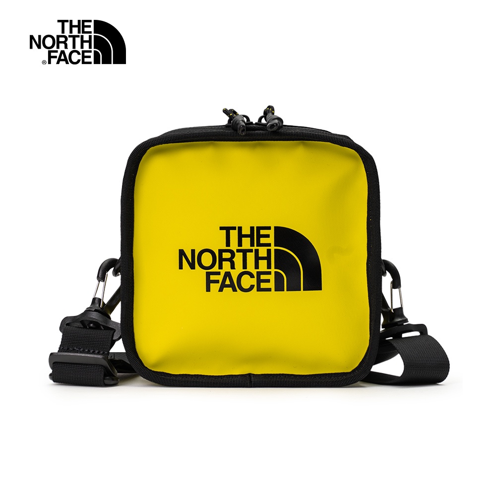 The North Face北面男女款黃色方型休閒單肩包｜3VWSY7C