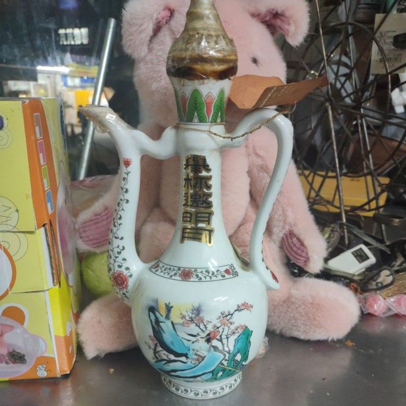 早期中華民國馬祖酒廠陶瓷空酒瓶一個