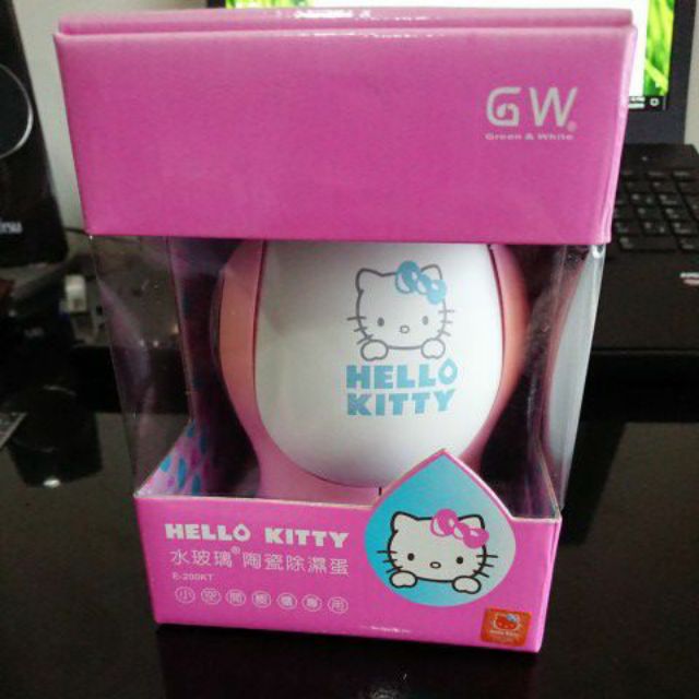 “顆粒精品” Hello Kitty 水玻璃 陶瓷除濕蛋 凱蒂貓 送禮必備