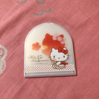 三麗鷗 hello kitty 凱蒂貓 鏡子 摺疊鏡子 絕版品 二手