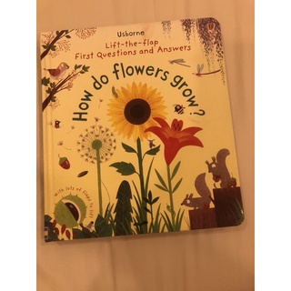 Lift the flap How Do Flowers Grow 翻翻書