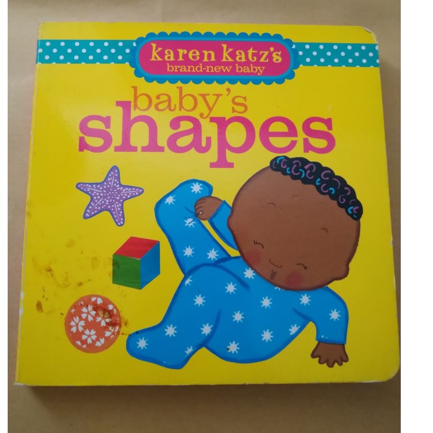 「二手書 Baby's Shapes, Karen Kat's.  Board book