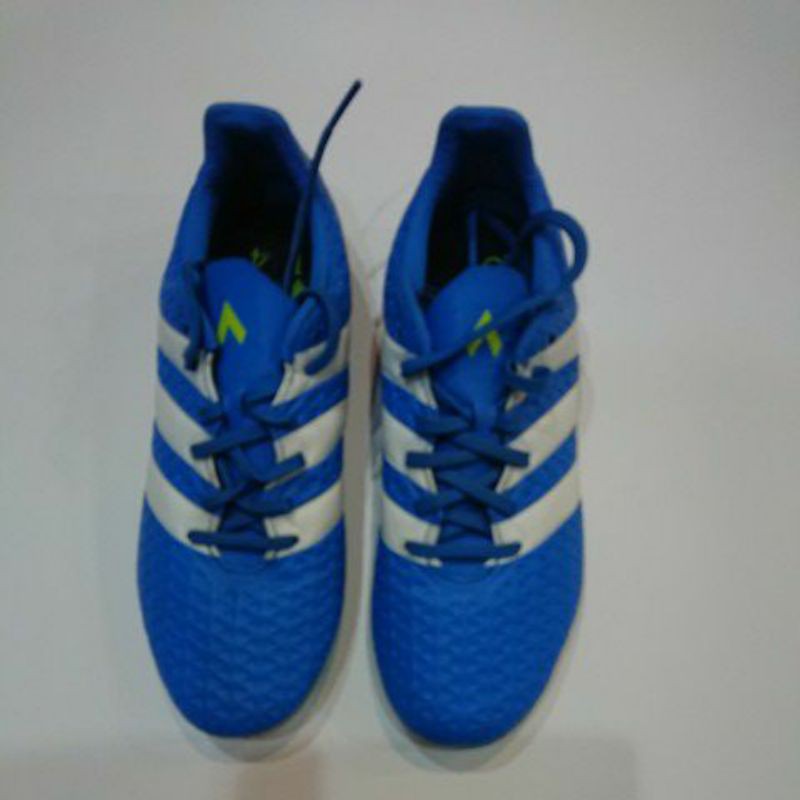 adidas 藍白足球鞋