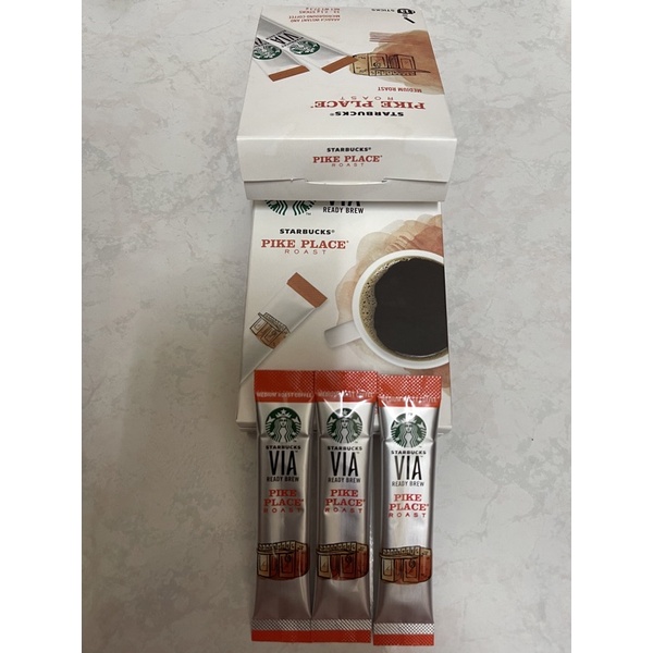 好市多Costco 星巴克Starbucks 派克市場 VIA即溶研磨咖啡 一包$16