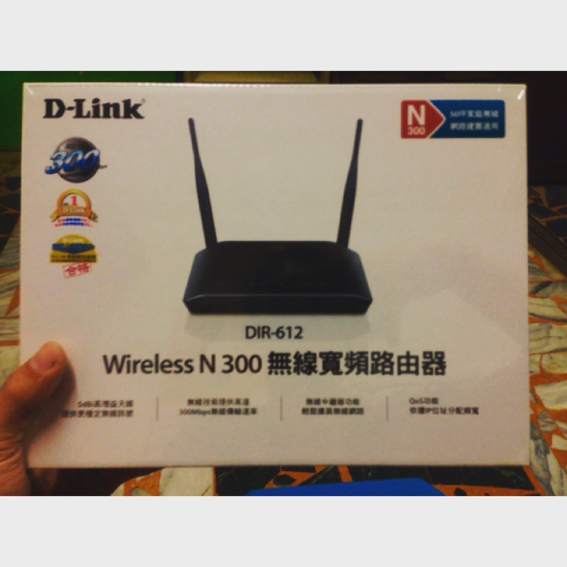 D-Link Wireless N 300 無線寬頻路由器 DIR-612