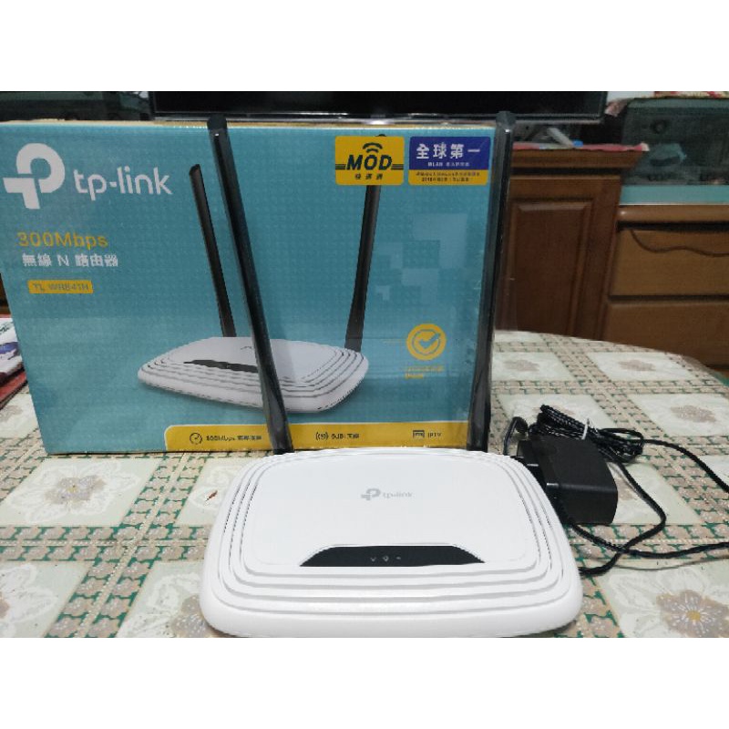 9.9成新TL-WR841N無線網路WIFI分享器