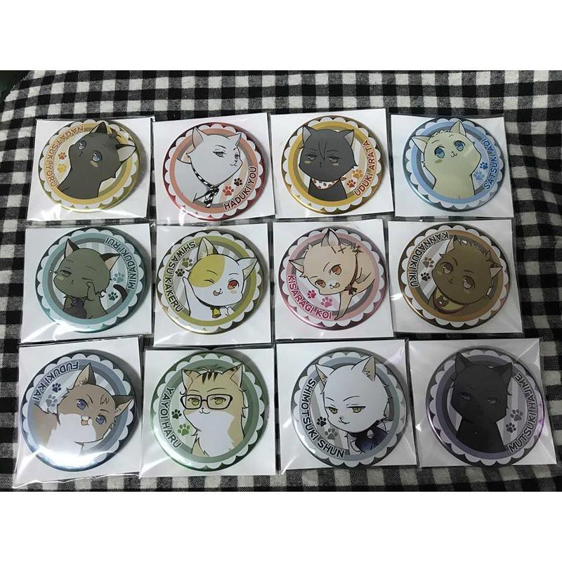 現貨月歌池袋月貓物語q版徽章tsukiuta 月歌屋agf 睦月始戀春新葵淚海陽夜郁霜月隼驅 蝦皮購物