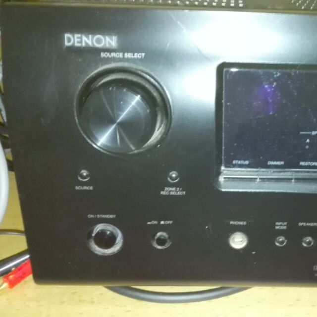 Denon avr 1609,收音擴大機 解碼失效，只剩收音擴大機，可以外接類比訊號