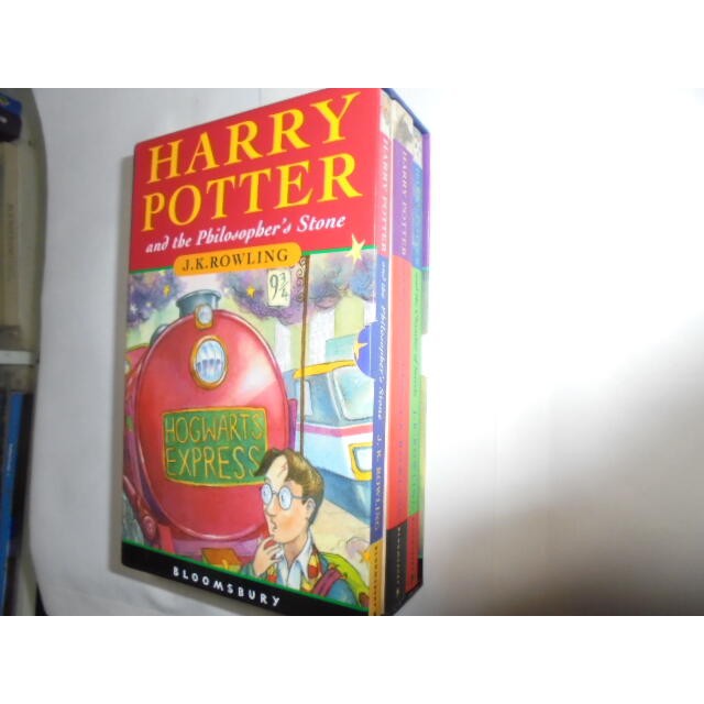 老殘二手書 HARRY POTTER 074755322X 3本1套