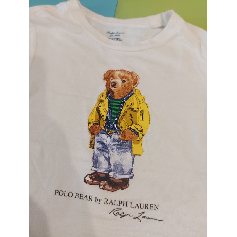 polo Ralph Lauren / RL polo 男童小熊短袖上衣 24m 90cm T恤