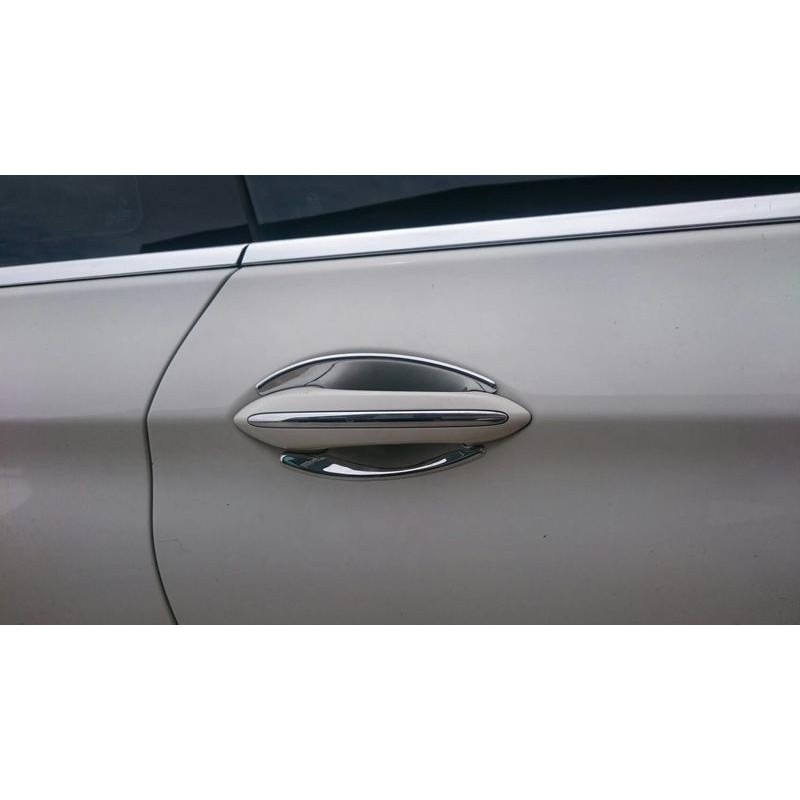 BMW 6 F06 2011~18 640i 650i M6 改裝 鍍鉻銀 車門防刮把手門碗 內襯 保護飾貼