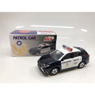 Tomica 二改 Outlander 警車(水貼覆膜)(SKD原創)