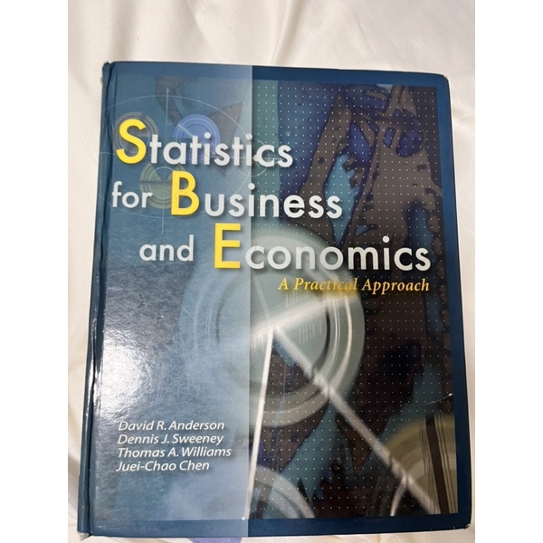 統計學原文書 statistics for business and economics Thomson