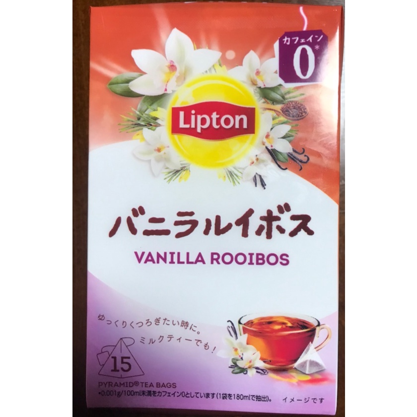 [Direct from Japan] Lipton Vanilla Rooibos tea