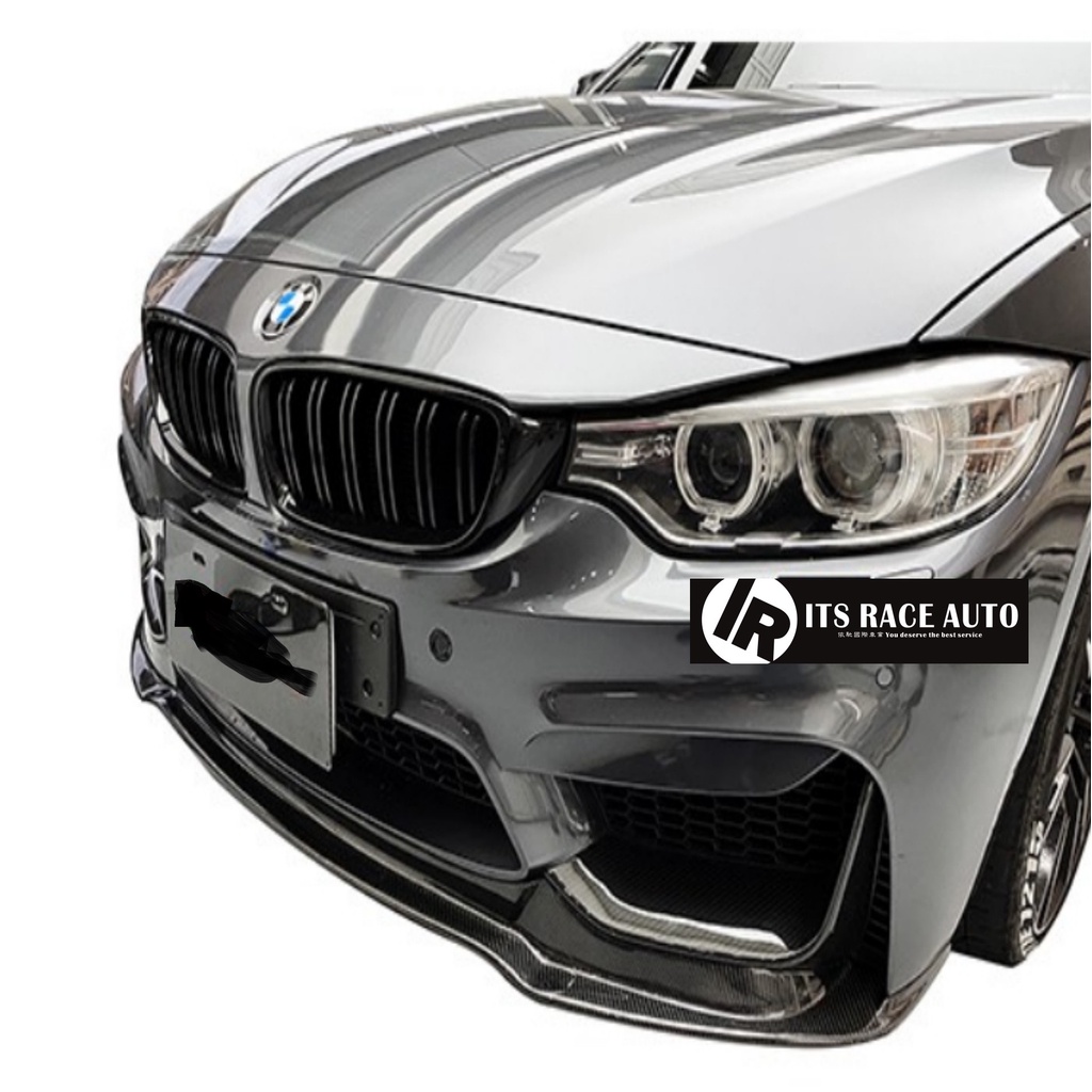 依馳國際 BMW F32 F33 F36 V 碳纖維 前下巴 升級台製M4保桿