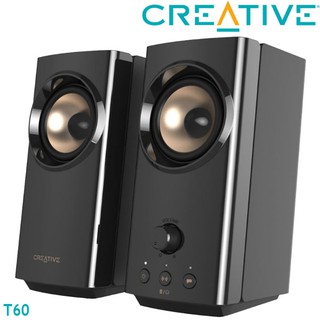 【3CTOWN】含稅 CREATIVE 創新未來 T60 藍牙無線喇叭 二件式