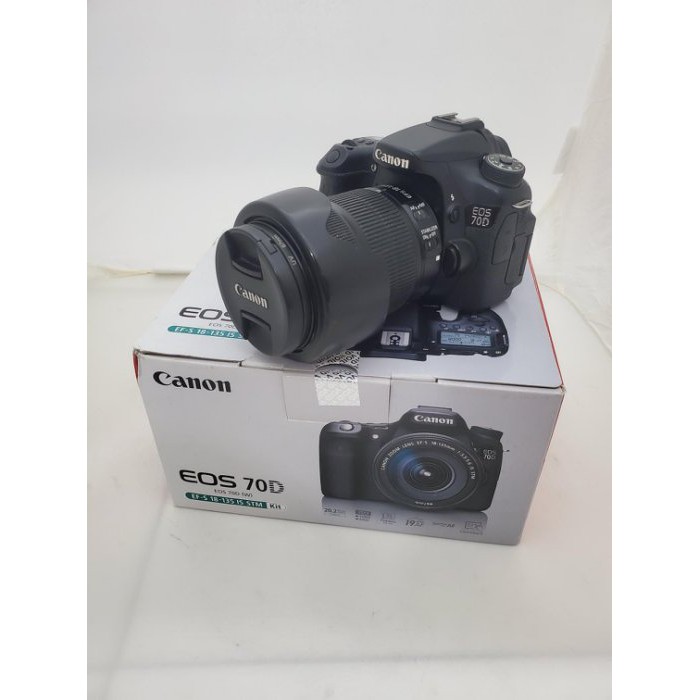 【一番3C】Canon EOS 70D + 18-135mm 內置WiFi 優質單眼相機 盒裝保卡完整 台灣公司貨