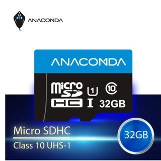 ANACOMDA 巨蟒 Gamer MicroSDHC UHS-I U1 C10 32GB 記憶卡附SD轉接卡