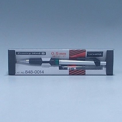 【筆倉】內田洋行 UCHIDA Drawing Sharp S型 0.5mm 旋轉自動鉛筆 (848-0014)