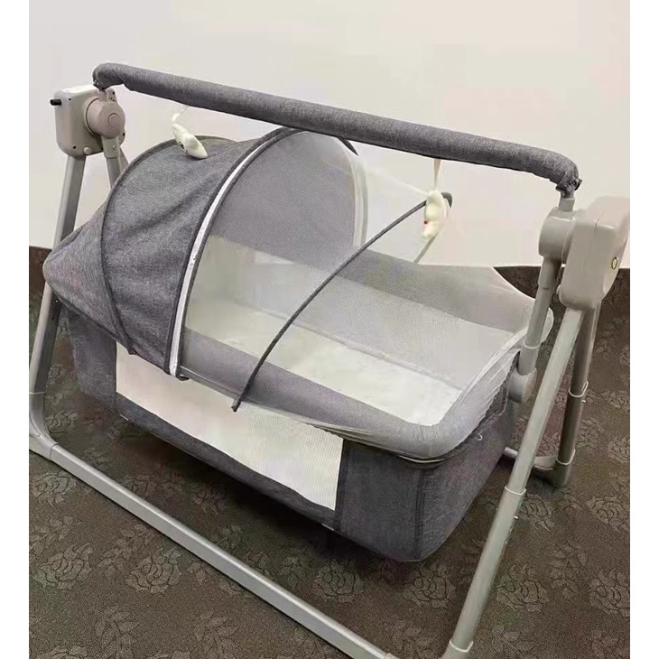 電動搖籃嬰兒床附床墊（0-36個月）