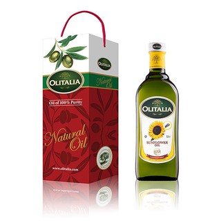 免運 Olitalia 奧利塔 葵花油 禮盒組 1000ml 二入