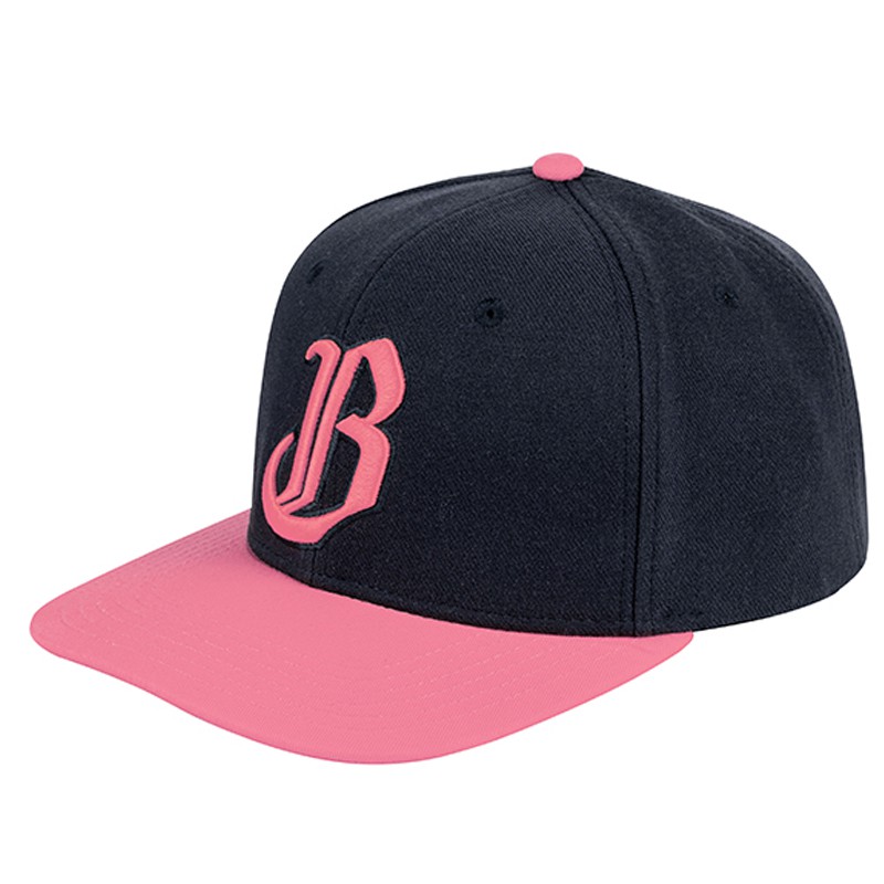《就是兄弟》兄弟象 中信兄弟 隊徽棒球帽-粉紅帽沿粉紅B