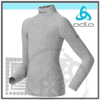 【ODLO】零碼7折》兒童/男童/女童/保暖銀離子立領長袖衛生衣 Warm 內搭衣 滑雪底層刷毛衣_150199